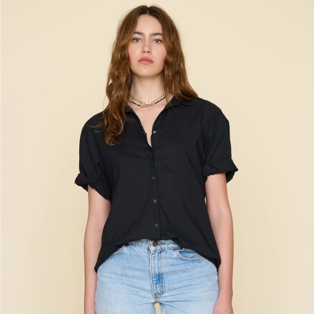 XIRENA black Channing Shirt